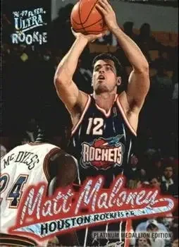 1996-97 Ultra #P-192 Platinum Medallion Matt Maloney