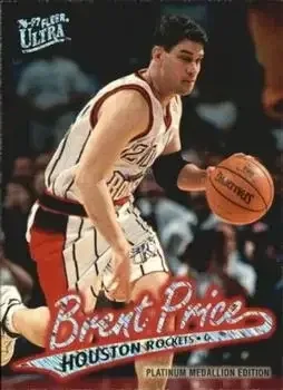 1996-97 Ultra #P-193 Platinum Medallion Brent Price