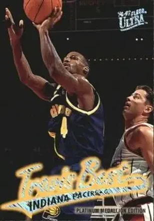 1996-97 Ultra #P-195 Platinum Medallion Travis Best