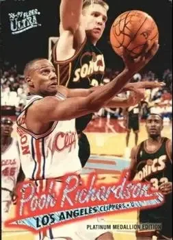 1996-97 Ultra #P-198 Platinum Medallion Pooh Richardson