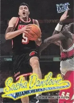 1996-97 Ultra #P-206 Platinum Medallion Sasha Danilović