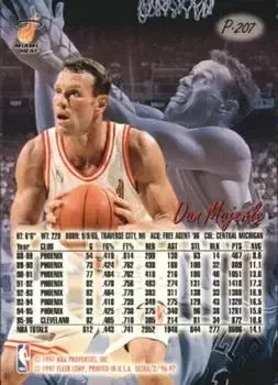 Back of Dan Majerle