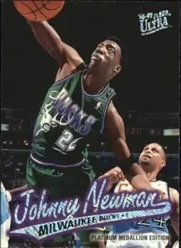 1996-97 Ultra #P-211 Platinum Medallion Johnny Newman