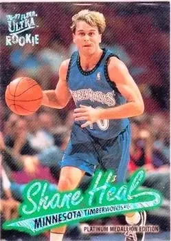 1996-97 Ultra #P-214 Platinum Medallion Shane Heal
