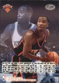 Back of Chris Childs