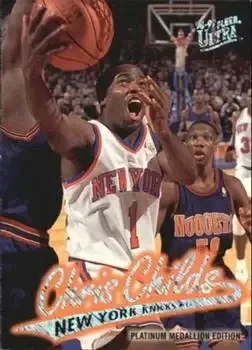 1996-97 Ultra #P-219 Platinum Medallion Chris Childs