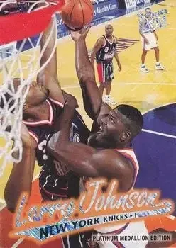 1996-97 Ultra #P-221 Platinum Medallion Larry Johnson
