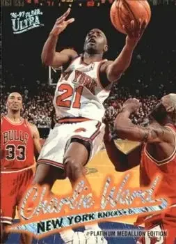 1996-97 Ultra #P-223 Platinum Medallion Charlie Ward