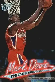 1996-97 Ultra #P-228 Platinum Medallion Mark Davis