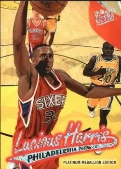 1996-97 Ultra #P-229 Platinum Medallion Lucious Harris