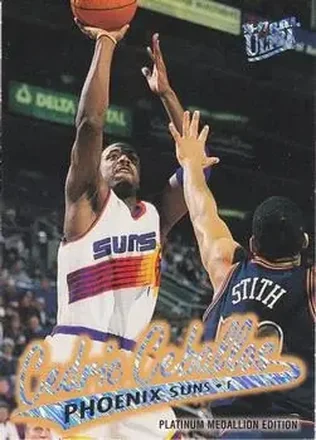1996-97 Ultra #P-231 Platinum Medallion Cedric Ceballos