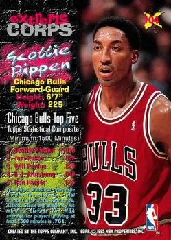Back of Scottie Pippen