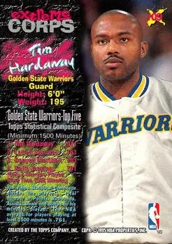Back of Tim Hardaway