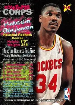Back of Hakeem Olajuwon