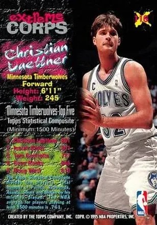 Christian Laettner back