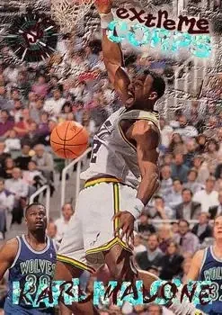 1995-96 Stadium Club #127 Karl Malone