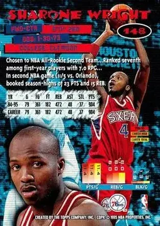 Sharone Wright back