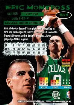 Back of Eric Montross