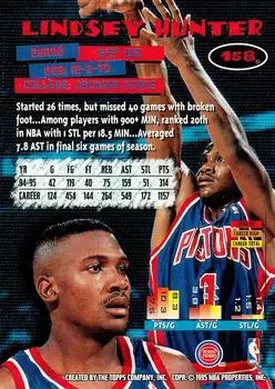 Back of Lindsey Hunter