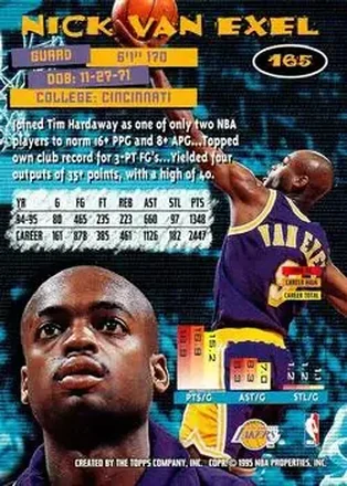Nick Van Exel back