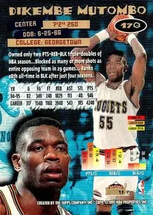 Dikembe Mutombo back