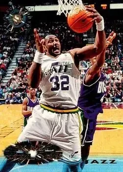 1995-96 Stadium Club #187 Karl Malone