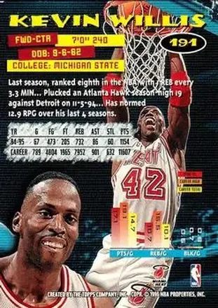 Kevin Willis back