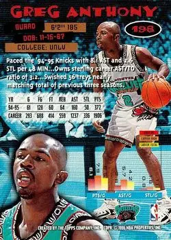 Back of Greg Anthony