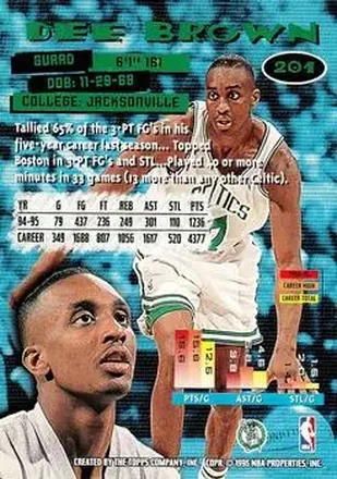 Dee Brown back
