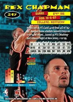 Back of Rex Chapman