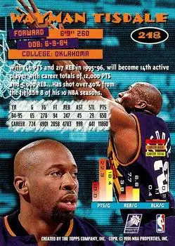 Back of Wayman Tisdale