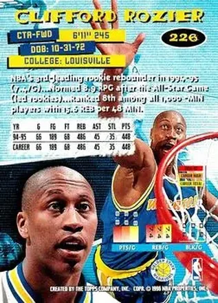 Clifford Rozier back