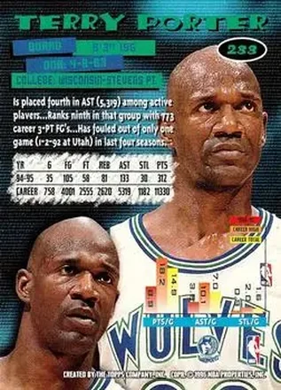 Terry Porter back