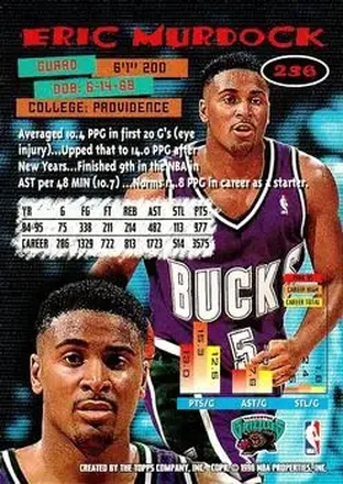 Eric Murdock back