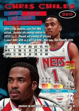 Chris Childs back