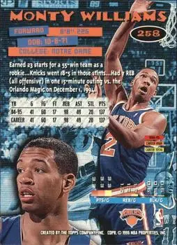 Back of Monty Williams