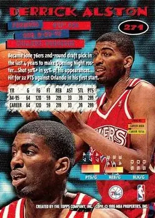 Derrick Alston back