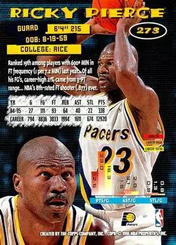 Back of Ricky Pierce