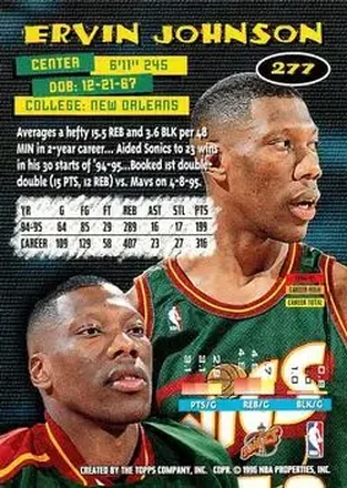 Ervin Johnson back