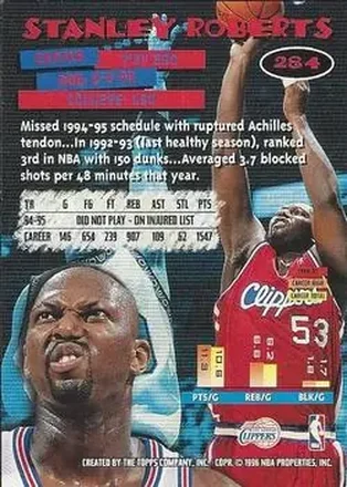 Stanley Roberts back