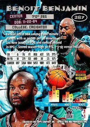 Benoit Benjamin back