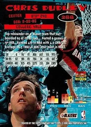 Chris Dudley back