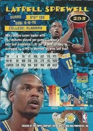 Latrell Sprewell back