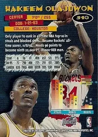 Hakeem Olajuwon back