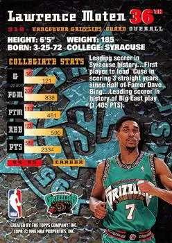 Back of Lawrence Moten