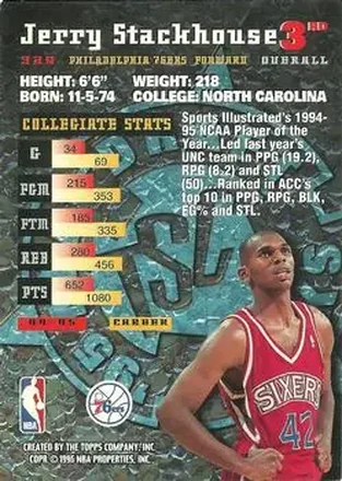 Jerry Stackhouse back