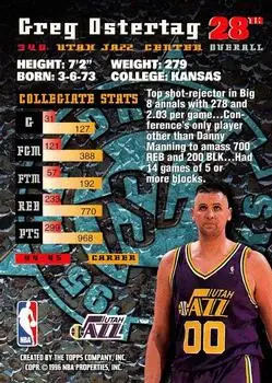 Back of Greg Ostertag