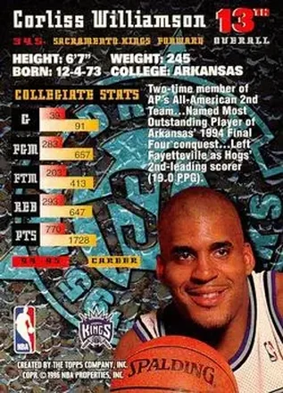 Corliss Williamson back