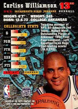 Back of Corliss Williamson