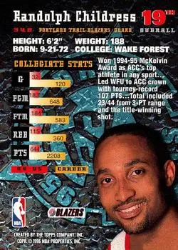 Back of Randolph Childress